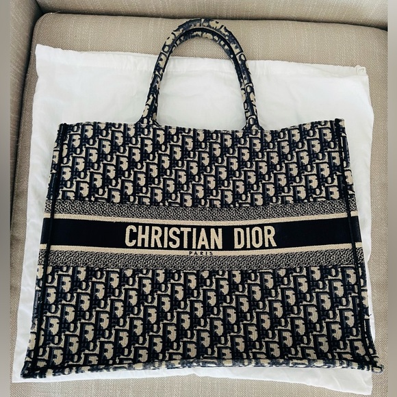 Dior Large Book Tote - Picture 1 of 14